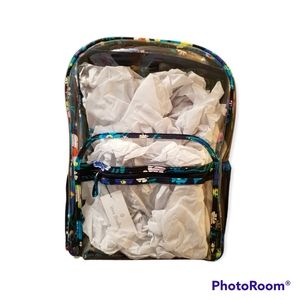 Vera Bradley Clearly Colorful backpack Moonlight Garden